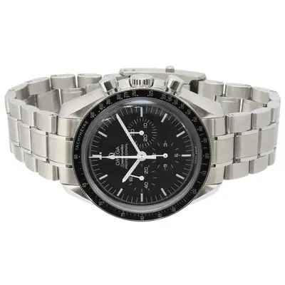 Omega Omega Speedmaster Professional 311.30.42.30.01.005 SS Black Manual Wind Men's Wa