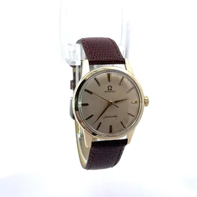 Omega Seamaster Gold Capped R14390 Cal