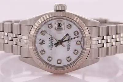 Rolex Datejust Stainless Steel Diamond with