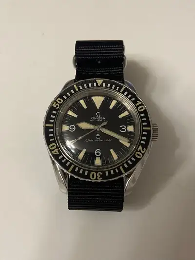 Omega Seamaster 300 Military Steel Case