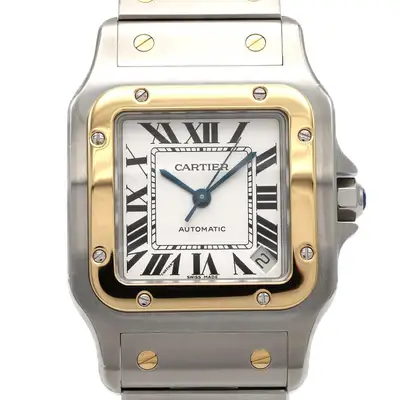 Cartier Santos Galbee XL Two-Tone W20099C4