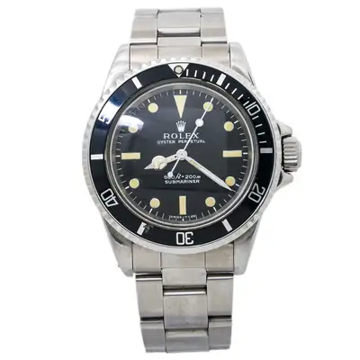 Rolex Submariner 5513 Feet First Matte
