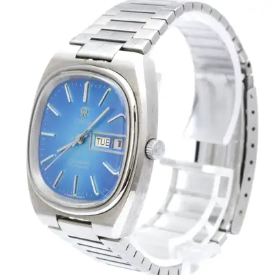 Omega Seamaster Tv Day-Date Stainless Steel