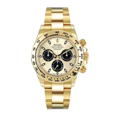 Rolex Daytona Champagne Index Hour Yellow