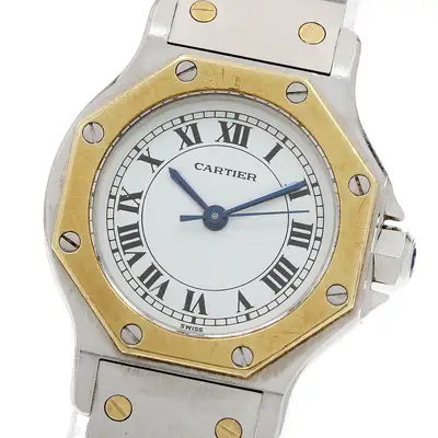 Cartier Santos Octagon SM YG2 tone
