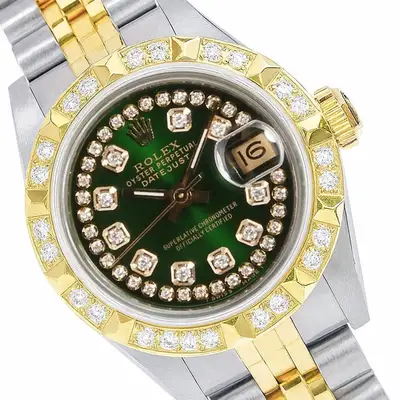 Rolex Datejust Two-Tone Gold Steel String