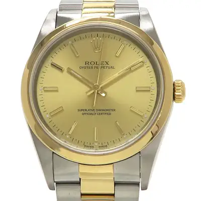 Rolex Oyster Perpetual Yellow Gold Stainless