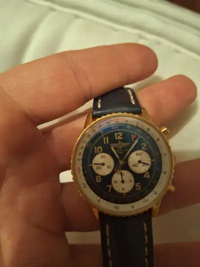 Breitling Brietling Navitimer 92 K30022 18k Gold