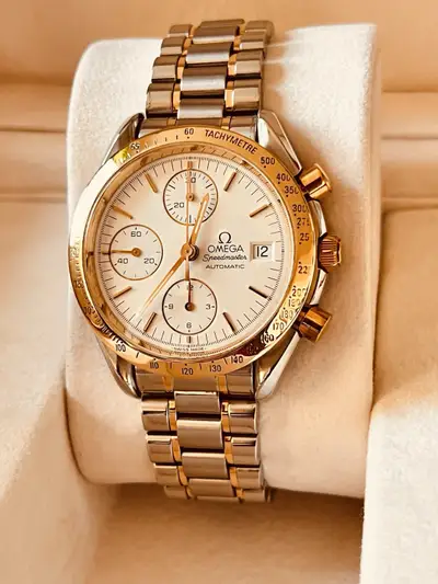 Omega Speedmaster Date Chronograph Gold&steel
