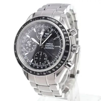 Omega Speedmaster Triple Calendar Chronograph Stainless