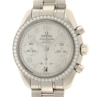 Omega Speedmaster Diamond Bezel 324.15.38.40.05.001 Stainless