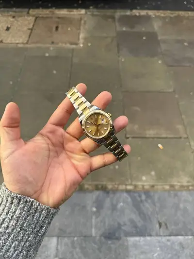Rolex DateJust Champagne