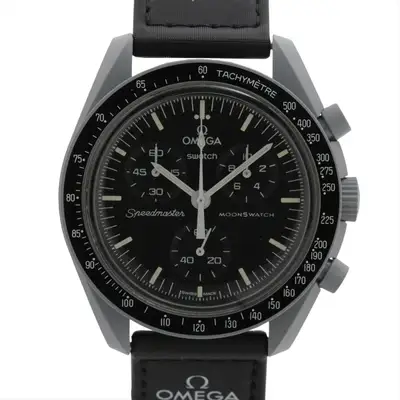 Omega x swatch Speedmaster missions Toe