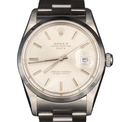Rolex Date 15000 Quickset Stainless Steel