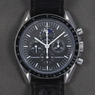 Omega Omega Speedmaster Professional Moonwatch Moonphase 3876.50.31 - Full Set 2009