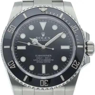 Rolex ROLEX Submariner Watch with Mirrored Buckle 114060 (Runtime) Stainless Steel...