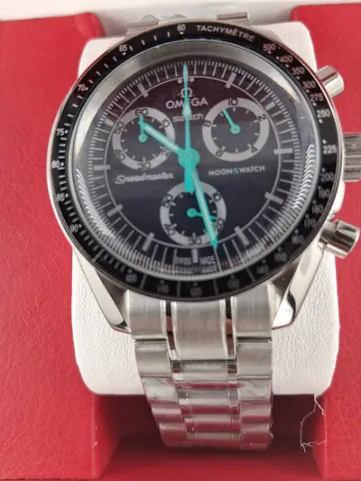 Omega Swatch Speedmaster Moon no
