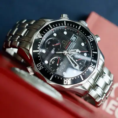 Omega Seamaster Pro Chronograph Black James