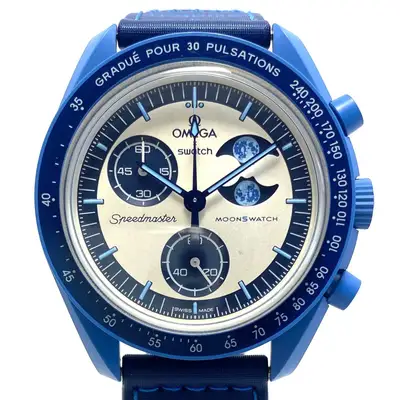 Omega x Swatch Speedmaster MoonSwatch Blue