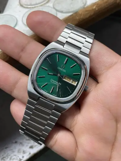 Omega Seamaster 1022 Day/Date with Dyed