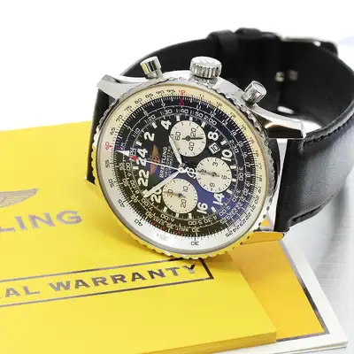 Breitling Navitimer Cosmonaute A22322 Black Chronograph