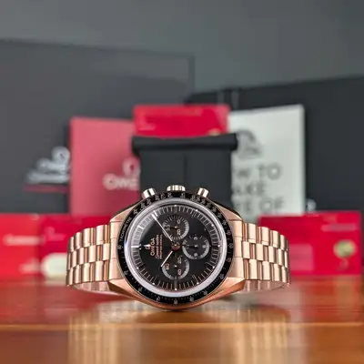 Omega Virtually Unpolished Omega Speedmaster Professional Moonwatch
