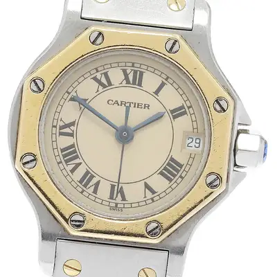 Cartier W2001683 Santos Octagon SM Date