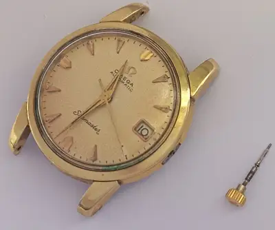 Omega SEAMASTER GOLD CAP SOLD AS