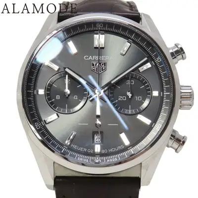 TAG Heuer Carrera Chronograph SS Leather