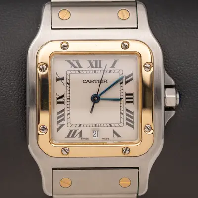 Cartier Santos de Cartier Galbée Large Gold
