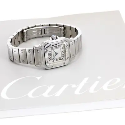 Cartier SANTOS GALBE SM W20056D6 SS