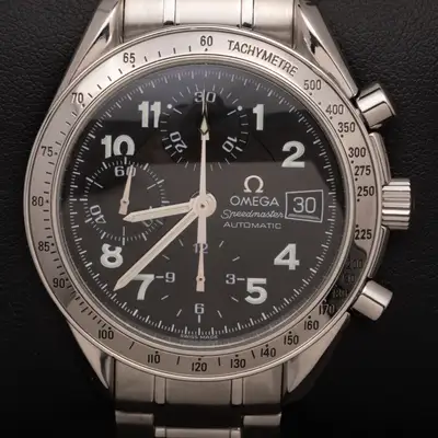 Omega Omega Speedmaster Date 3513.52 Black Dial 39mm Chronograph Watch