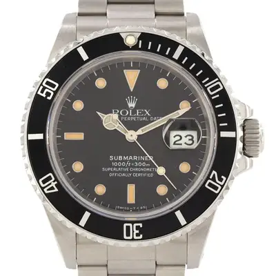 Rolex Submariner Date 168000 Stainless Steel