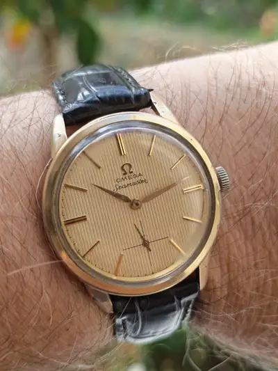 Omega Jumbo Omega Seamaster Textured Circa