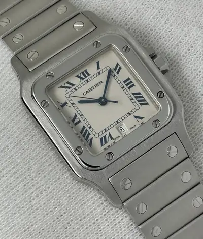 Cartier Santos Galbee Stainless Steel 1564