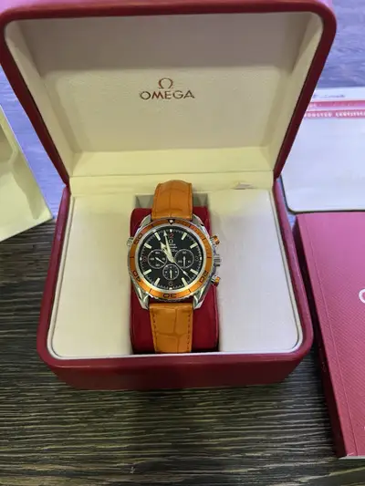 Omega Seamaster Planet Ocean Chronograph Orange