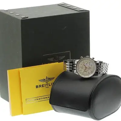 Breitling NAVITIMER MONTBRILLANT A41370 SS Silver