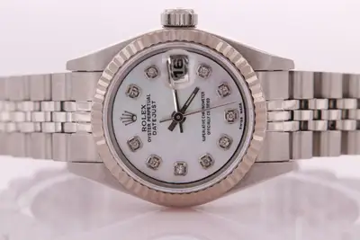 Rolex Datejust Stainless Steel Diamond with
