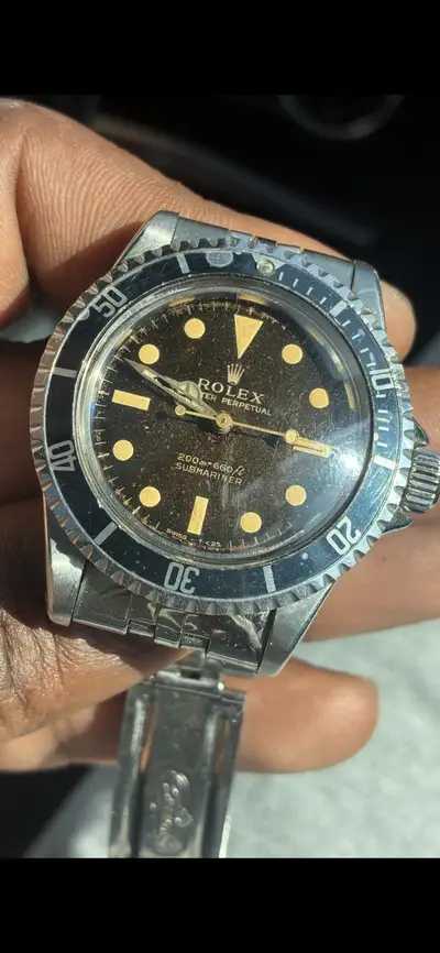 Rolex Submariner 5513 Skinny 4 Insert
