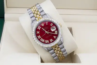 Rolex Datejust Custom 13ct Diamond Two