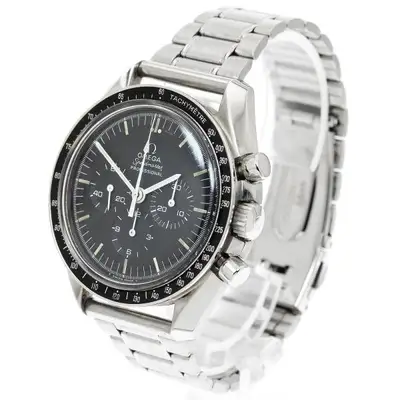Omega OMEGA Speedmaster Professional 145.022 42mm Black Dial Hand-Winding Watch #C2928