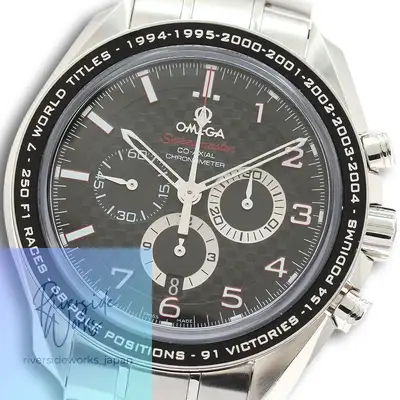 Omega Speedmaster Racing Schumacher Model Date