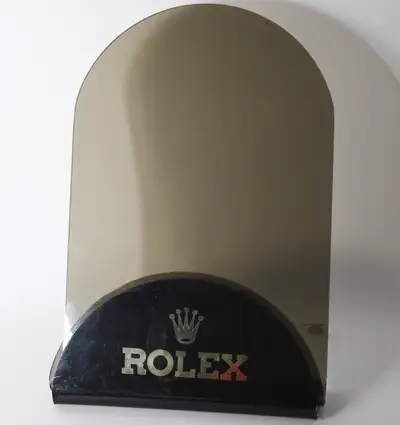 Rolex display tray for pamphlets or