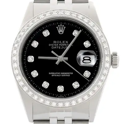 Rolex Datejust 18K White Gold SS
