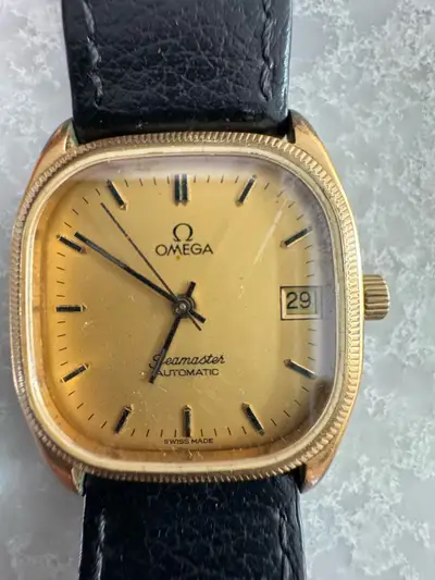 Omega Seamaster Square Date c1984 Running