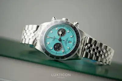 Tudor Black Bay Chrono Flamingo Blue