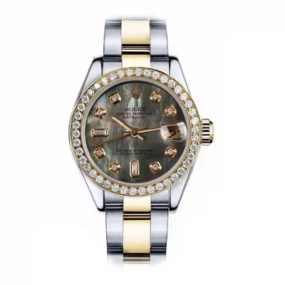 Rolex Datejust Black Mother Of Pearl
