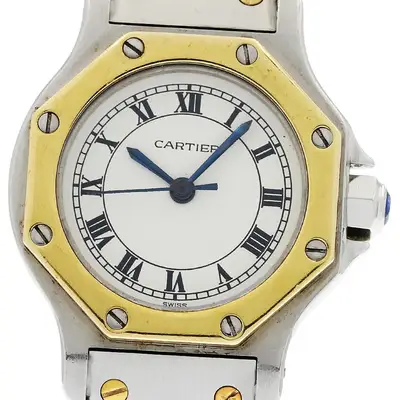 Cartier Santos Octagon SM YG2 tone