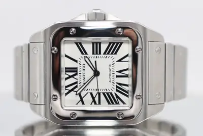 Cartier Santos 100 XL Stainless Steel