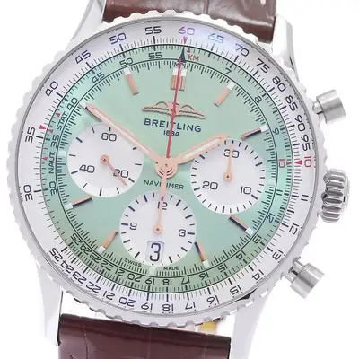 Breitling NAVITIMER B01 AB0139 SS Leather